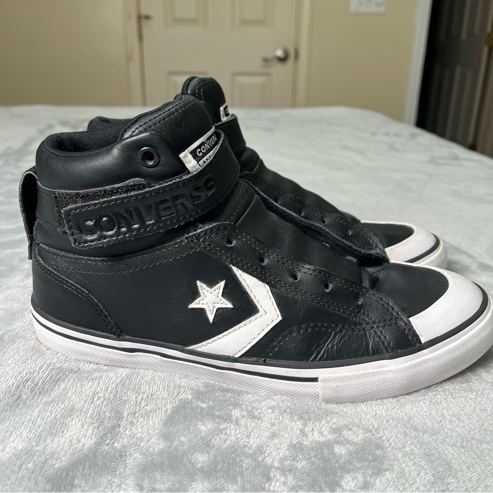 Converse Kids Black High-Top Sneakers